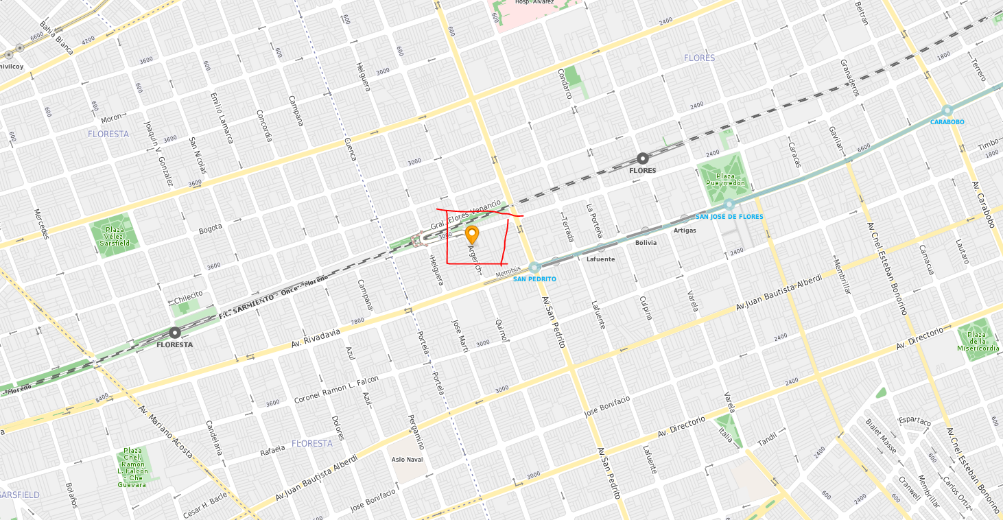 Mapa del local